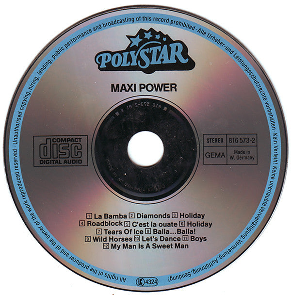 Various : Maxi Power - Best From Miami (CD, Comp)