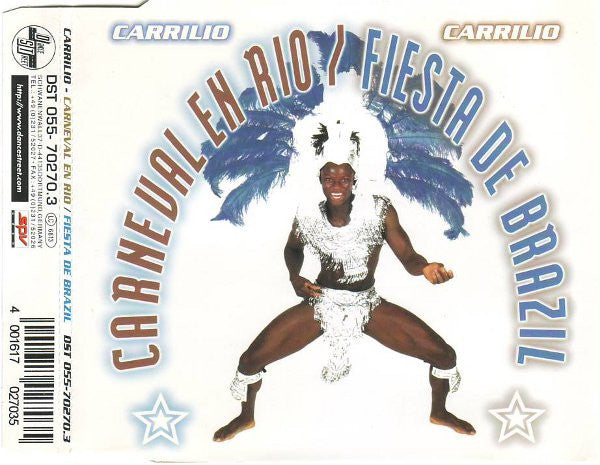 Carrilio : Carneval En Rio / Fiesta De Brazil (CD, Maxi)