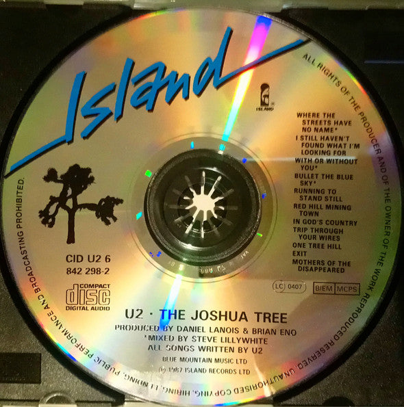 U2 : The Joshua Tree (CD, Album, RE, PMD)