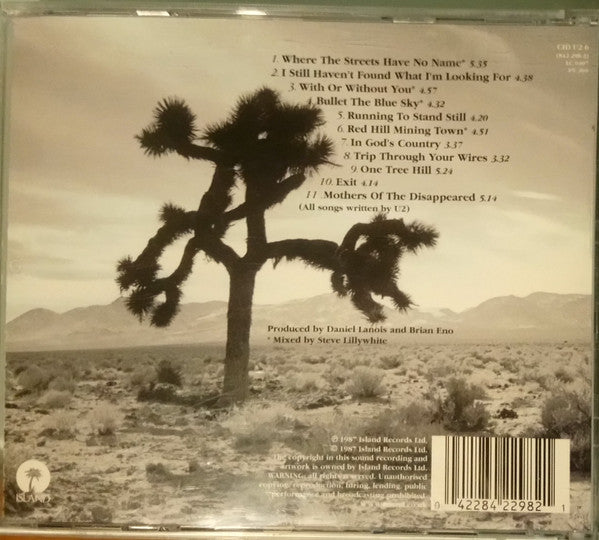 U2 : The Joshua Tree (CD, Album, RE, PMD)