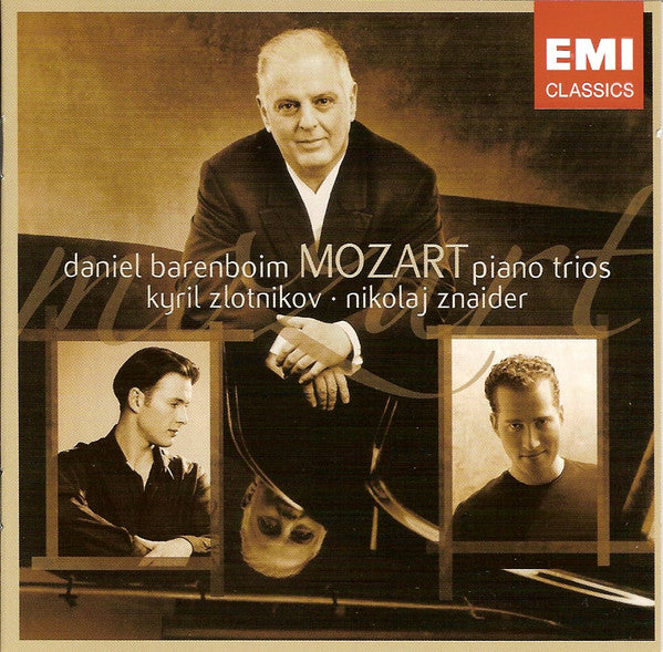 Wolfgang Amadeus Mozart - Daniel Barenboim, Kyril Zlotnikov, Nikolaj Znaider : Piano Trios (2xCD)