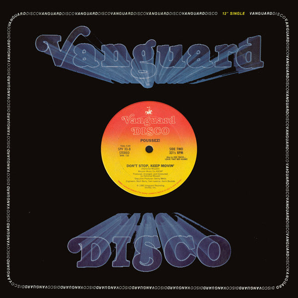 Poussez! : Leave That Boy Alone! / Don't Stop, Keep Movin' (12")