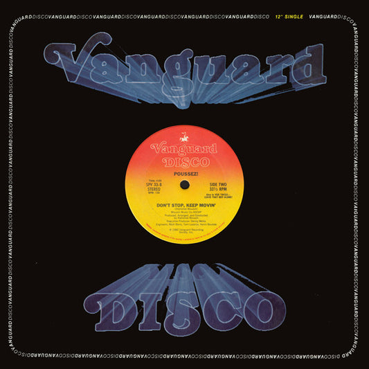 Poussez! : Leave That Boy Alone! / Don't Stop, Keep Movin' (12")