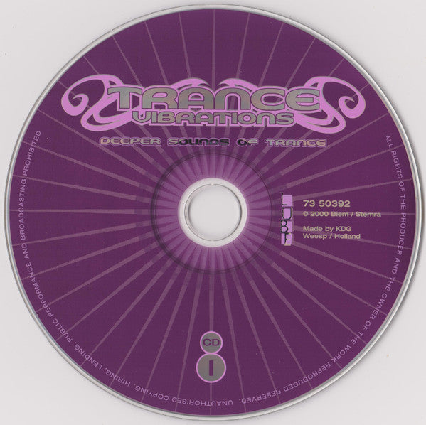 Various : Trance Vibrations (2xCD, Mixed)