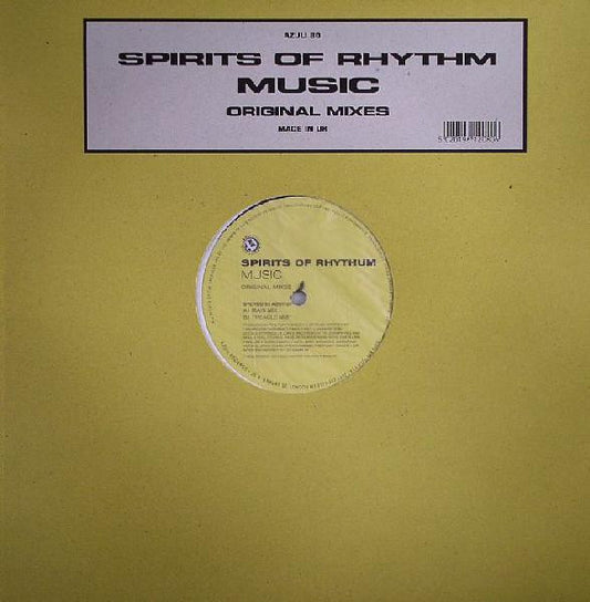 Spirits Of Rhythm : Music - Original Mixes (12")