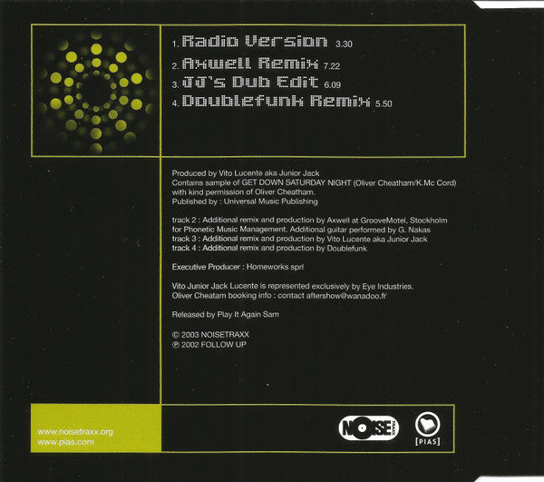 Room 5 Featuring Oliver Cheatham : Make Luv (CD, Maxi)