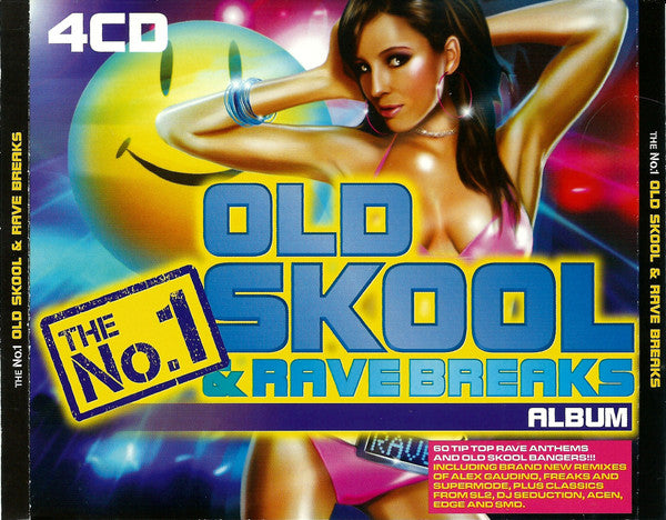 Various : The No.1 Old Skool & Rave Breaks Album (4xCD, Album, Comp)