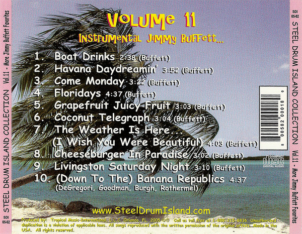 Steel Drum Island : Steel Drum Island Collection Vol. 11 (CD, Comp)