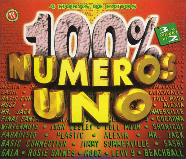 Various : 100% Numeros Uno (3xCD, Comp)