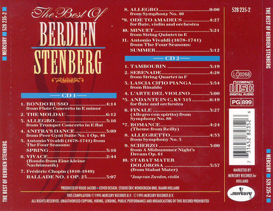 Berdien Stenberg : The Best Of  (CD, Comp)