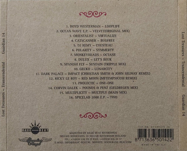 Various : Lost Treasures ~ Transcendental (CD, Comp, Mixed)