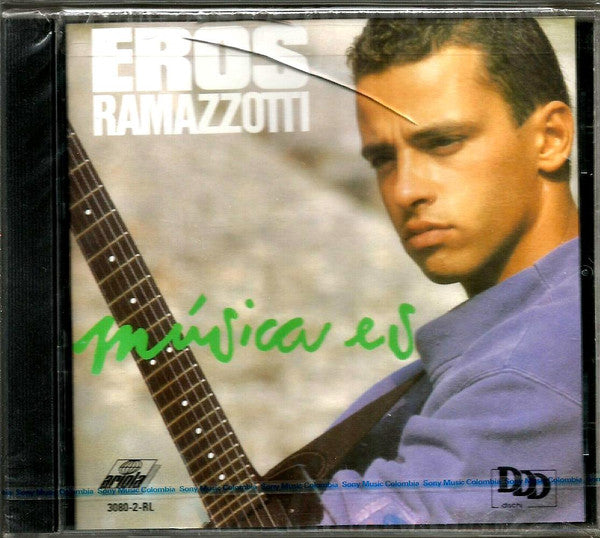 Eros Ramazzotti : Música Es  (CD, Album, RE)