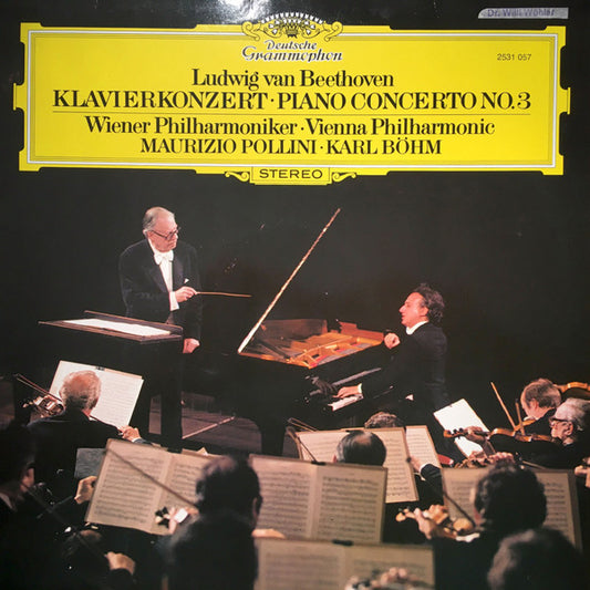 Ludwig van Beethoven - Wiener Philharmoniker, Maurizio Pollini, Maurizio Pollini : Klavierkonzert • Piano Concerto No.3 (LP, No )