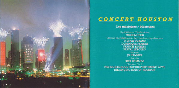 Jean-Michel Jarre : Cities In Concert Houston-Lyon (CD, Album, RE, RM)