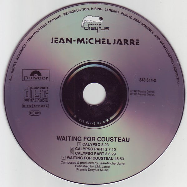 Jean-Michel Jarre : Waiting For Cousteau (CD, Album)