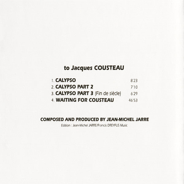 Jean-Michel Jarre : Waiting For Cousteau (CD, Album)