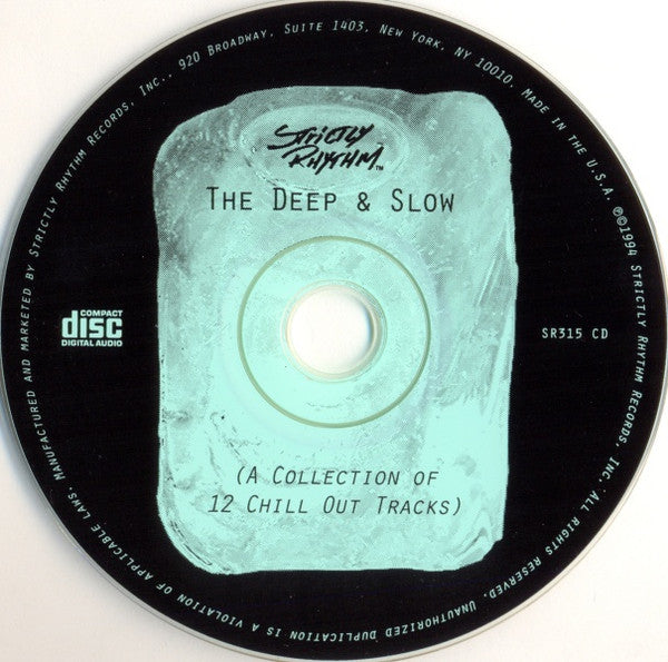 Various : The Deep And Slow (A Collection Of 12 Chill Out Tracks) (CD, Comp)