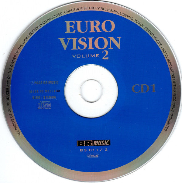 Various : Eurovision - Volume 2 (2xCD, Comp)