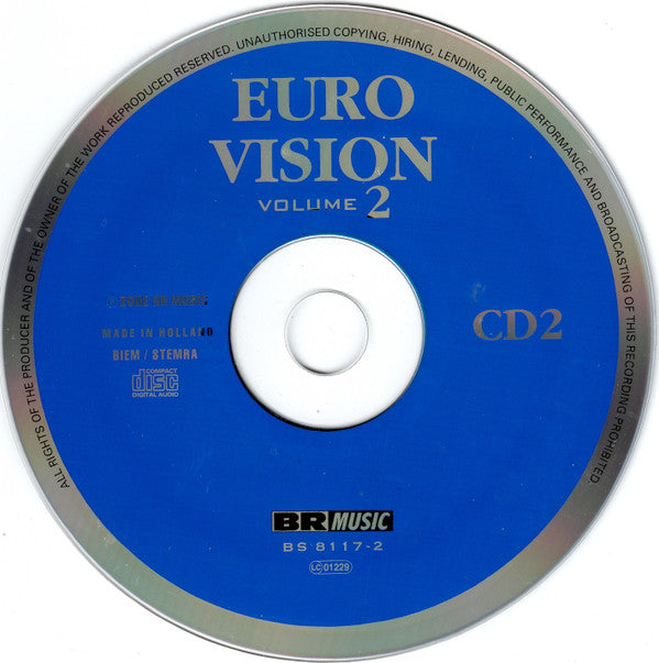 Various : Eurovision - Volume 2 (2xCD, Comp)