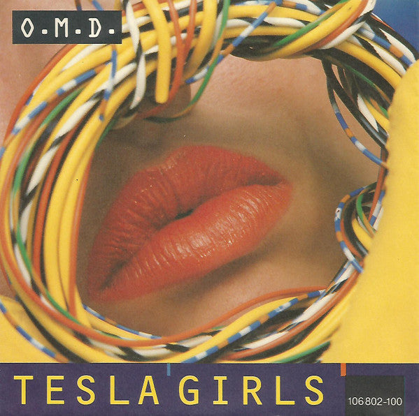Orchestral Manoeuvres In The Dark : Tesla Girls (7", Single)