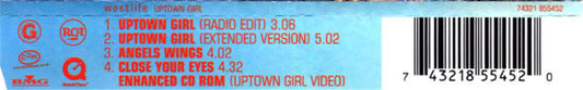 Westlife : Uptown Girl (CD, Maxi, Enh)