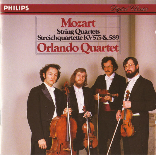 Wolfgang Amadeus Mozart, Orlando Quartet : String Quartets = Streichquartette KV 575 & 589 (CD)