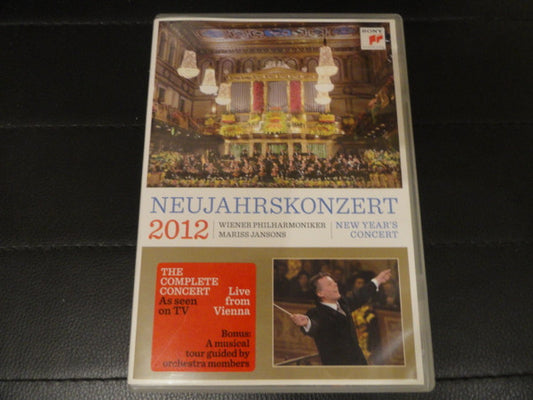 Mariss Jansons, Wiener Philharmoniker : New Year's Concert 2012 (DVD, Copy Prot., NTSC)