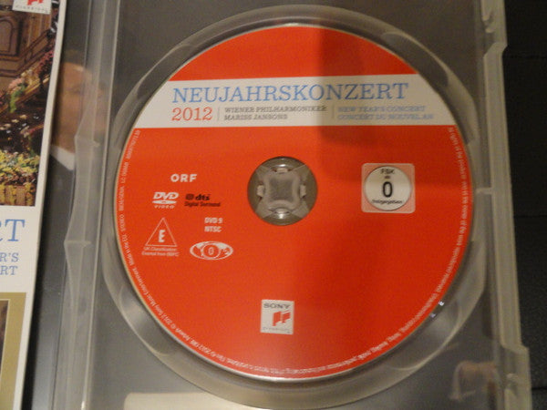 Mariss Jansons, Wiener Philharmoniker : New Year's Concert 2012 (DVD, Copy Prot., NTSC)