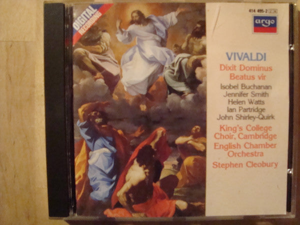 Antonio Vivaldi - The King's College Choir Of Cambridge, English Chamber Orchestra, Stephen Cleobury : Dixit Dominus / Beatus Vir (CD, Album)
