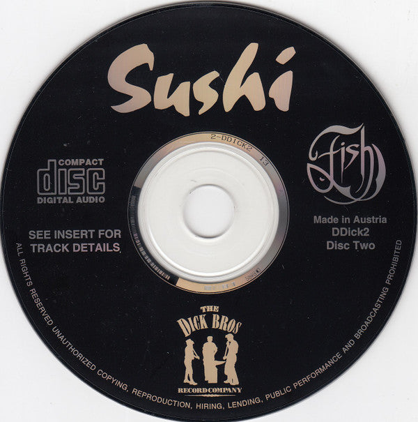 Fish : Sushi (2xCD, Album)
