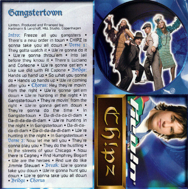 Ch!pz : Gangstertown (CD, Single)
