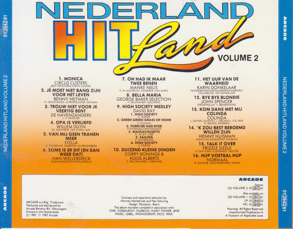 Various : Nederland Hitland - Volume 2 (CD, Comp)