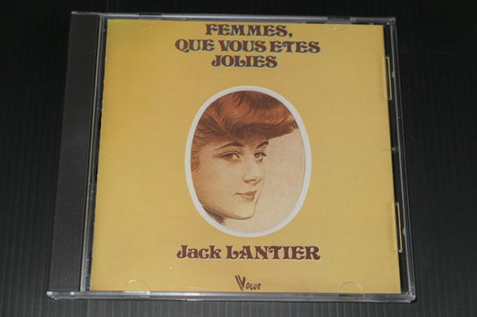 Jack Lantier : Femmes, Que Vous Êtes Jolies (CD, Album, RE)