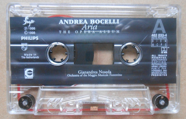 Andrea Bocelli : Aria - The Opera Album (Cass, Album, Chr)