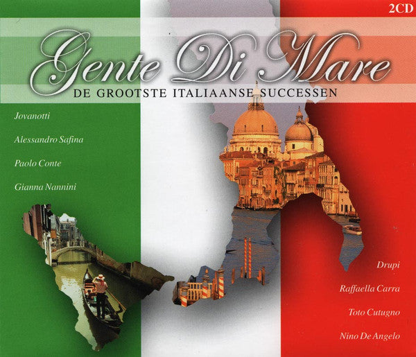 Various : Gente Di Mare - De Grootste Italiaanse Successen (2xCD, Comp)