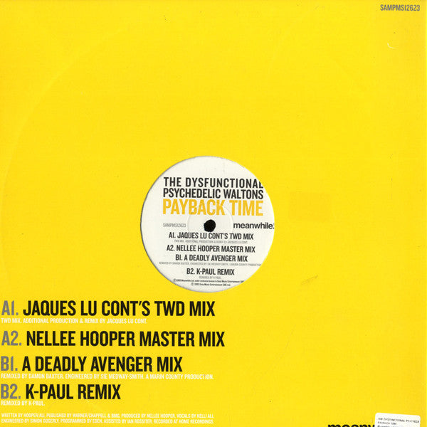 The Dysfunctional Psychedelic Waltons : Payback Time (12")