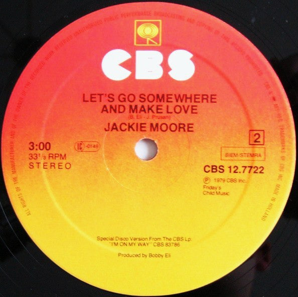 Jackie Moore : This Time Baby  / Let's Go Somewhere And Make Love (12", Maxi)