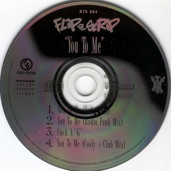 Flip Da Scrip : You To Me (CD, Maxi)