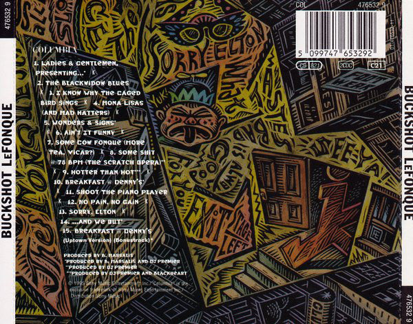 Buckshot LeFonque : Buckshot LeFonque (2xCD, Album, Ltd)