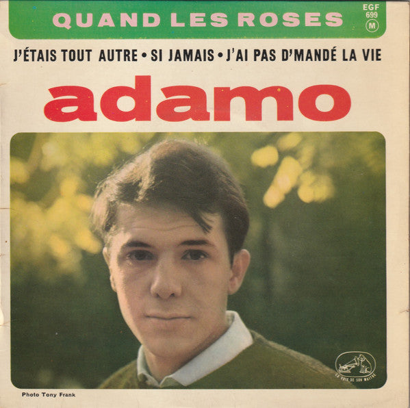 Adamo : Quand Les Roses (7", EP)