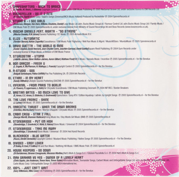 Ben Liebrand : Megadance Summermix 2005 (CD, Mixed)