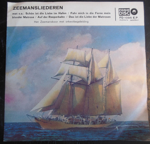 Ernst Jäger Und Sein Orchester : Zeemansliederen (7", EP)