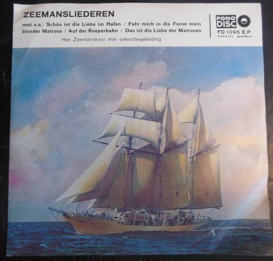 Ernst Jäger Und Sein Orchester : Zeemansliederen (7", EP)