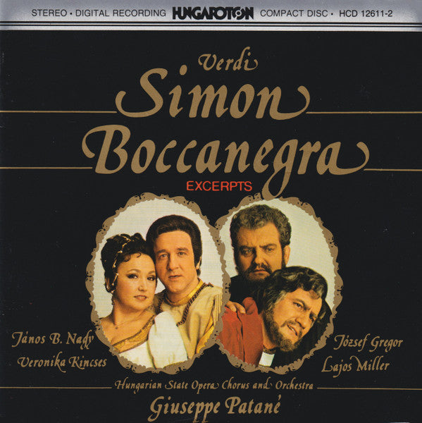 Giuseppe Verdi : Simon Boccanegra - Excerpts (CD, Album)