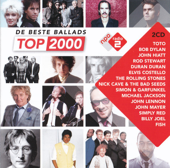 Various : De Beste Ballads Top 2000 (2xCD, Album, Comp)