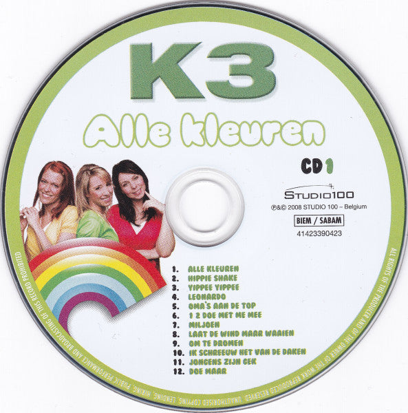 K3 : Alle Kleuren (2xCD, Album, RE)
