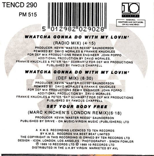 Inner City : Whatcha Gonna Do With My Lovin' (CD, Mini)