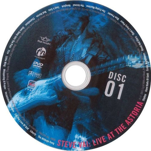 Steve Vai : Live At The Astoria London (2xDVD-V, PAL)