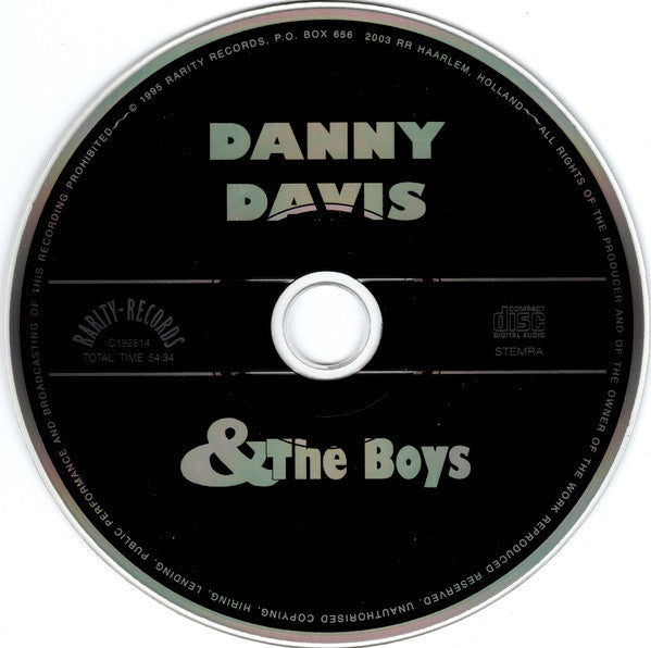 Danny Davis & The Boys : Danny Davis & The Boys (CD, Album)