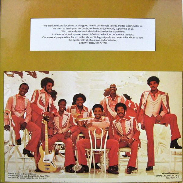 Crown Heights Affair : Do It Your Way (LP, Album, Gat)